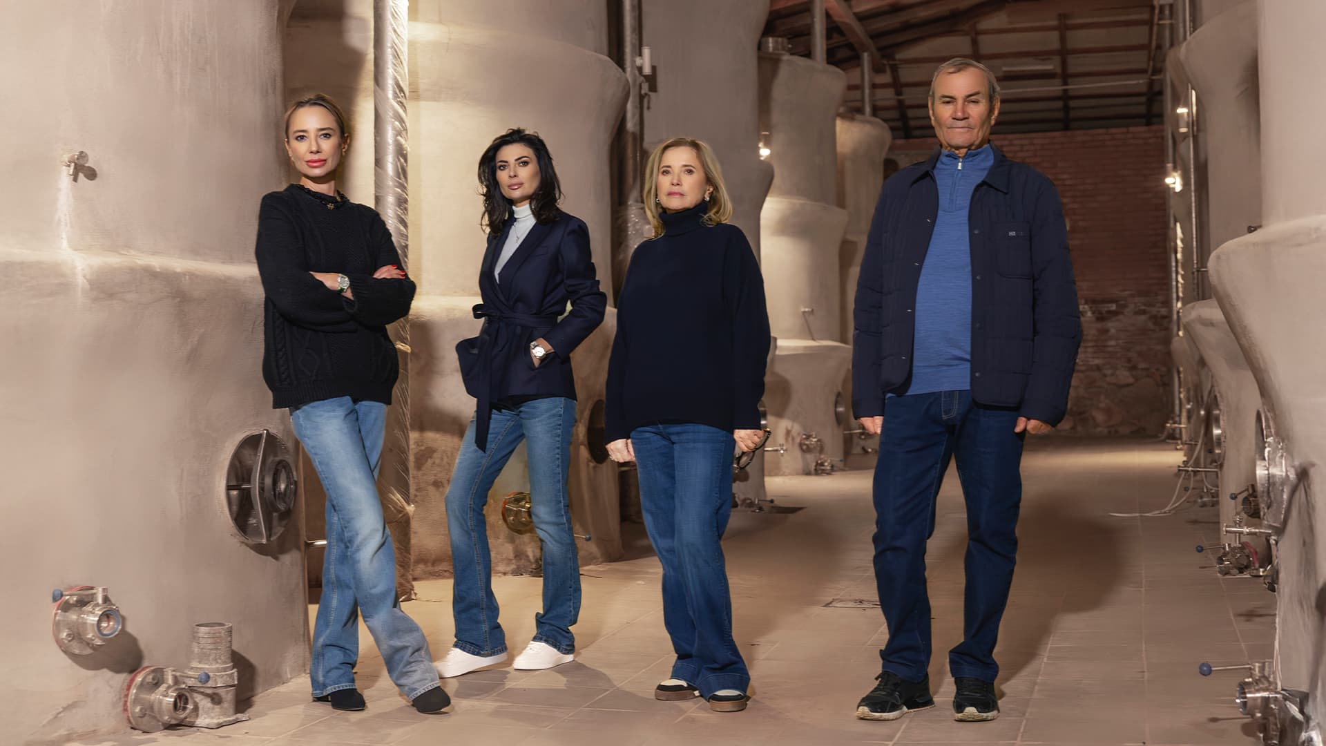 The Dulgher family and team