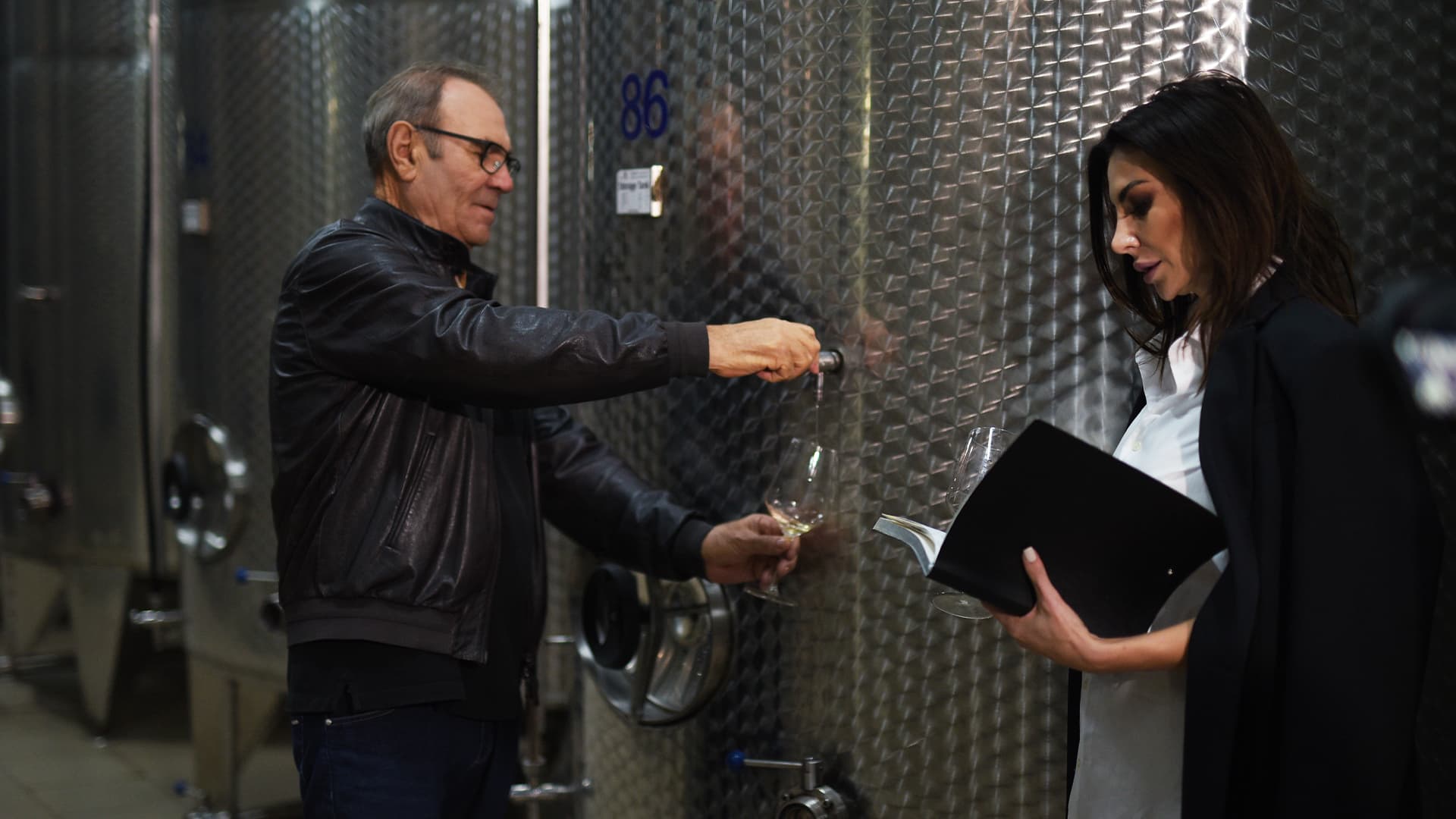 Winemaking at Gitana Winery