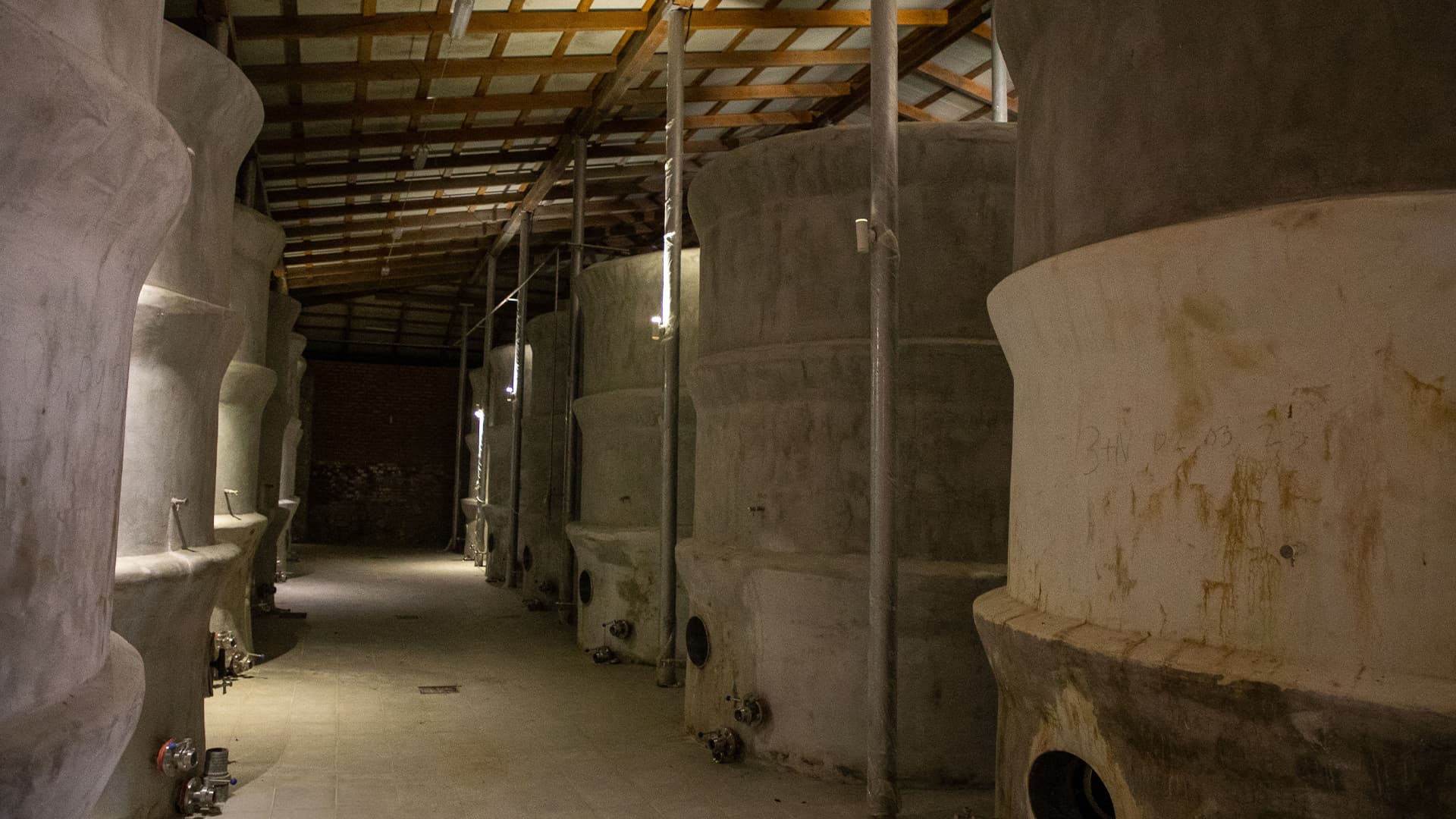 Maturation in Concrete Amphorae